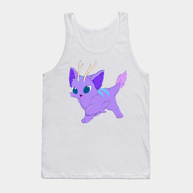 Fairy deer cat Tank Top by Eikia